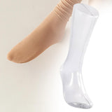 Maxbell Mannequin Foot Display Transparent Men Women Foot Model for Retail Home Shop male