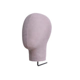 Maxbell Manikin Head Multipurpose Wig Display Model Head Hat Rack for Hats Wig Caps