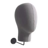 Maxbell Manikin Head Multipurpose Wig Display Model Head Hat Rack for Hats Wig Caps