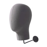 Maxbell Manikin Head Multipurpose Wig Display Model Head Hat Rack for Hats Wig Caps