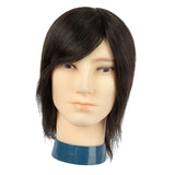 Maxbell Hair Training Head Multipurpose Male Mannequin Head for DIY Braiding Cutting