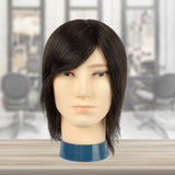 Maxbell Hair Training Head Multipurpose Male Mannequin Head for DIY Braiding Cutting