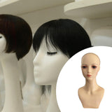 Maxbell Manikin Wig Display Standmannequin Head Female Mannequin Head for Eyeglasses