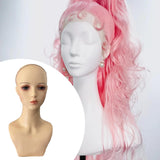 Maxbell Manikin Wig Display Standmannequin Head Female Mannequin Head for Eyeglasses