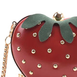 Maxbell Girls Strawberry Purse Elegant Shoulder Bag for Ladies Female Cocktail Party