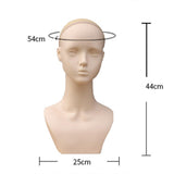 Maxbell Mannequin Head Realistic Multipurpose Display Rack Manikin Wig Display Stand