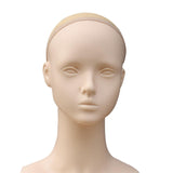 Maxbell Mannequin Head Realistic Multipurpose Display Rack Manikin Wig Display Stand