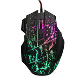 Maxbell 5500 DPI 7 Keys Button LED Optical USB Wired Gaming Mouse Mice for Pro Gamer