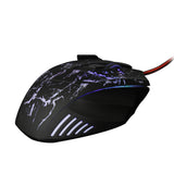 Maxbell 5500 DPI 7 Keys Button LED Optical USB Wired Gaming Mouse Mice for Pro Gamer