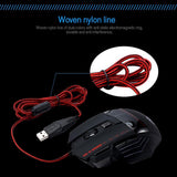 Maxbell 5500DPI 7 Buttons LED USB Optical Wired Gaming Mouse for Pro Gamer Computer
