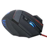 Maxbell 5500DPI 7 Buttons LED USB Optical Wired Gaming Mouse for Pro Gamer Computer