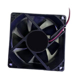 Maxbell 2Pack 92mm+80mm Case Fan 12V DC PC CPU Computer Cooling Fan 2Wire 2Pin