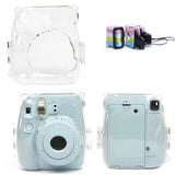 Maxbell Clear Hard Case Protector Cover for Fujifilm Instax Mini 8/9 Polaroid Camera