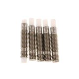 Maxbell Pack of 5 3D Printer Nozzle Hot End Throat Teflon Tube for MK7 8 9 3D Printer 1.75mm Filament Extruder