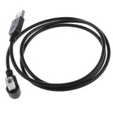 Maxbell 90 Degree Right Angle USB2.0 Male to USB Type B Data Sync Charging Cable