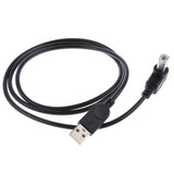 Maxbell 90 Degree Right Angle USB2.0 Male to USB Type B Data Sync Charging Cable