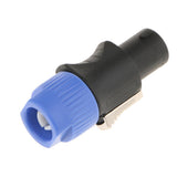 Maxbell Speaker Connector 4Pole Plug Male Speaker Audio Sound Connector Four-core