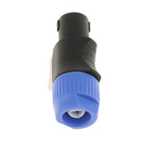 Maxbell Speaker Connector 4Pole Plug Male Speaker Audio Sound Connector Four-core