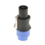 Maxbell Speaker Connector 4Pole Plug Male Speaker Audio Sound Connector Four-core