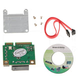 Maxbell Mini PCI-E to 2port SATA3.0 PCI-e Expansion Card Adapter Board for Windows10