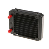 Max Aluminum Computer CPU 10 Pipes Water Cooling Radiator System 120mm