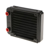 Max G4/1 Aluminum Computer CPU 10 Pipes Water Cooling Radiator System 120mm