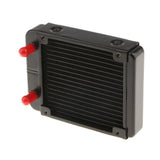 Max Aluminum Computer CPU 18 Pipes Water Cooling Radiator System 120mm