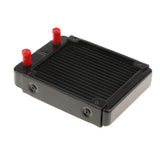 Max Aluminum Computer CPU 18 Pipes Water Cooling Radiator System 120mm