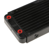 Max Aluminum Computer CPU 10 Pipes Water Cooling Radiator System 240mm G4/1