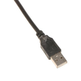 Max Dual USB 2.0 Male to Standard B Male Y Cable 70cm for Hard Disk Drive  Black