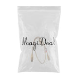 Max Dual USB 2.0 Male to Standard B Male Y Cable 70cm for Hard Disk Drive  White