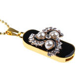 Max Metallic Pearl Rotates Hi-Speed USB2.0 Flash Drive U Disk Memory Disk 128GB