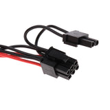 Maxbell 6pin to PCIE 8(6+2)pin Express PCIE Video Card Graphics Adapter Cable For PC