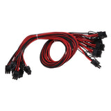 Maxbell 6pin to PCIE 8(6+2)pin Express PCIE Video Card Graphics Adapter Cable For PC