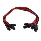 Maxbell 6pin to PCIE 8(6+2)pin Express PCIE Video Card Graphics Adapter Cable For PC