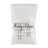 Maxbell 10 Pieces X6.35mm 3-pole Microphone Jack Male Plug Repair Replacement Solder Adapter