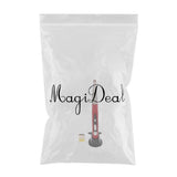 Max 3-Speed DPI Adjustable Wireless Pen Mouse+1x Mouse Base+1x Receiver Red