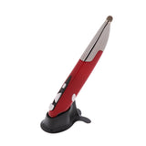 Max 3-Speed DPI Adjustable Wireless Pen Mouse+1x Mouse Base+1x Receiver Red