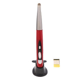 Max 3-Speed DPI Adjustable Wireless Pen Mouse+1x Mouse Base+1x Receiver Red