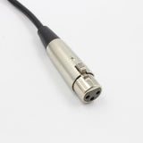 Maxbell USB Microphone Cable USB Male-Female Mic Converter Studio Audio Line-Black