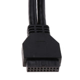 Maxbell Optic Front Panel USB Hubs With Dual USB3.0&USB2.0 & HD AUDIO port for Desktop