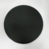 Max 22cm Aluminum Alloy Non-slip Waterproof Mouse Pad For Macbook Apple HP Black
