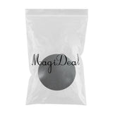 Max 22cm Aluminum Alloy Non-slip Waterproof Mouse Pad For Macbook Apple HP Black