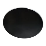 Max 22cm Aluminum Alloy Non-slip Waterproof Mouse Pad For Macbook Apple HP Black