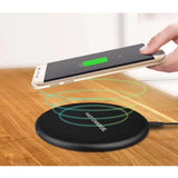 Max QI Wireless Fast Charger 2A Pad for Samsung S8 S8+S9 iPhone X iPhone 8 Gray