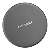 Max QI Wireless Fast Charger 2A Pad for Samsung S8 S8+S9 iPhone X iPhone 8 Gray