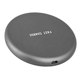 Max QI Wireless Fast Charger 2A Pad for Samsung S8 S8+S9 iPhone X iPhone 8 Gray