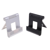 Maxbell Aluminum Adjustable Phone Stand Tablet Holder Lazy Desktop Mount Black