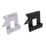 Maxbell Aluminum Adjustable Phone Stand Tablet Holder Lazy Desktop Mount Black
