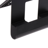 Maxbell Aluminum Adjustable Phone Stand Tablet Holder Lazy Desktop Mount Black